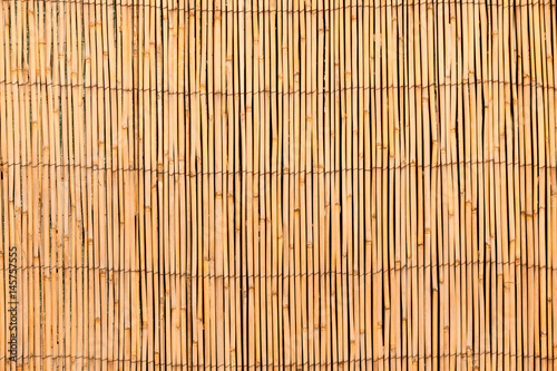  Curtain screen of reeds