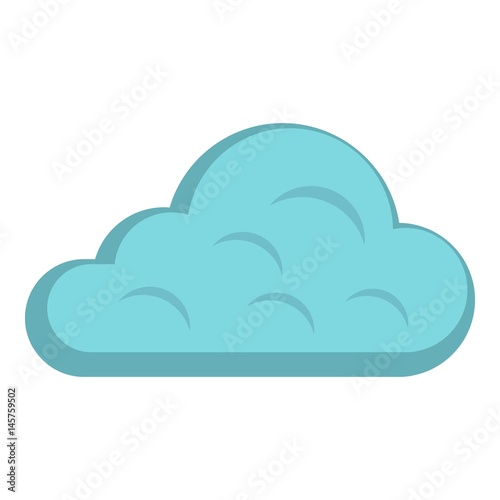 Rainy cloud icon isolated