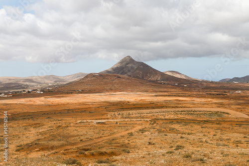 Cerro de Aceitunal In Fuerteventura, Spain