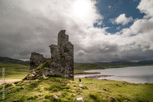 Burg Ardvreck Castle am Loch Assynt