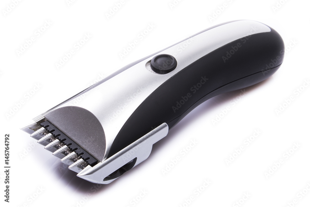 cordless machine for a hairstyle on a white background cordless machine for a hairstyle on a white background