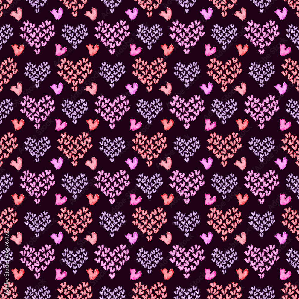 Romantic seamless patterns. Tileable background. Romantic seamless patterns. Tileable background.