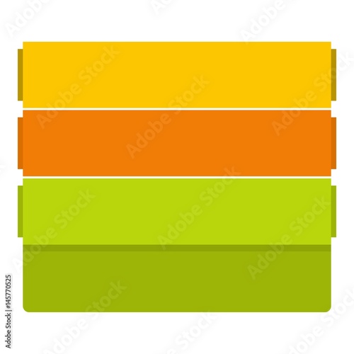 Colorful wallpapers icon isolated