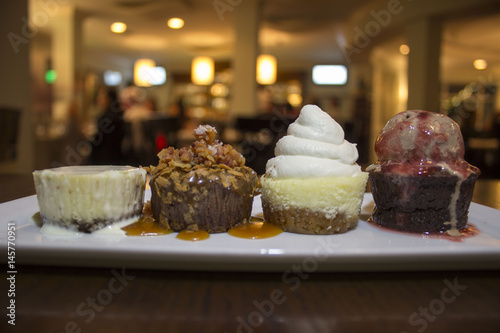 Vászonkép Dessert Sampler