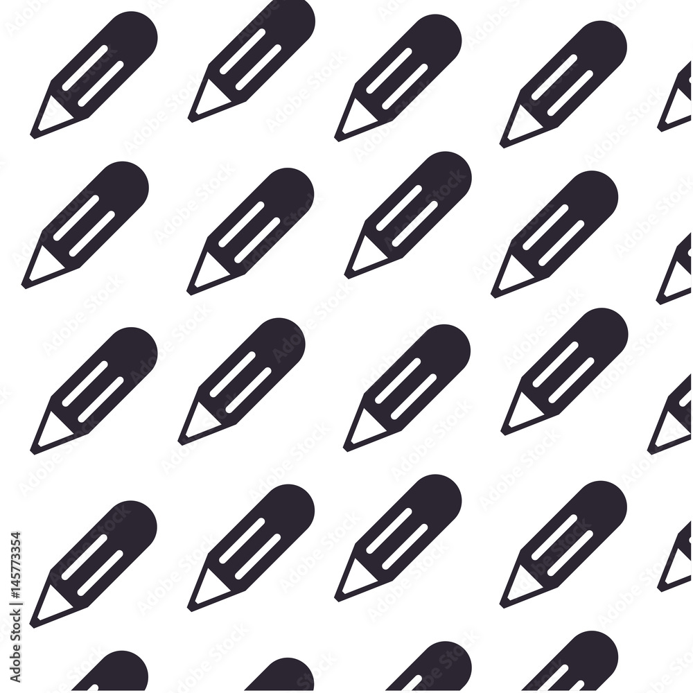 Wooden pencil symbol icon vector illustration graphic design Wooden pencil symbol icon vector illustration graphic design