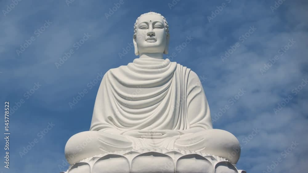 Giant Buddha statue time lapse Giant Buddha statue time lapse