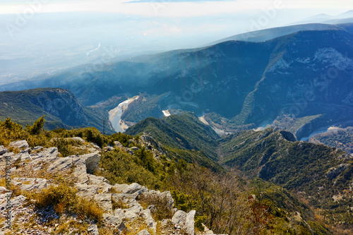 Nestos Gorge near town of Xanthi, East Macedonia and Thrace, Greece photo