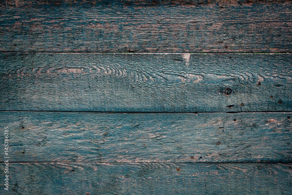 Naklejka premium blue wood background