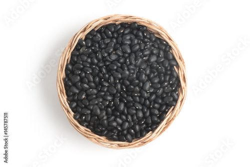 Black KIdney Beans into basket