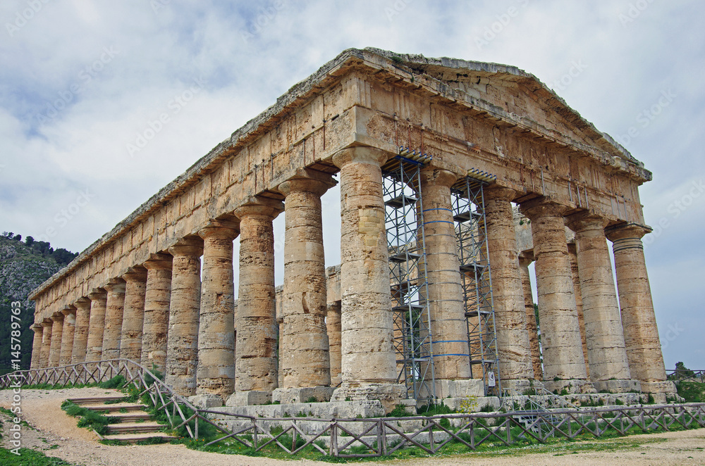 Temple Hera Ségesta Italie