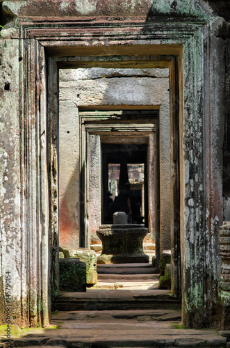 Ta Prohm temple in Angkor  Siem Reap  Cambodia.