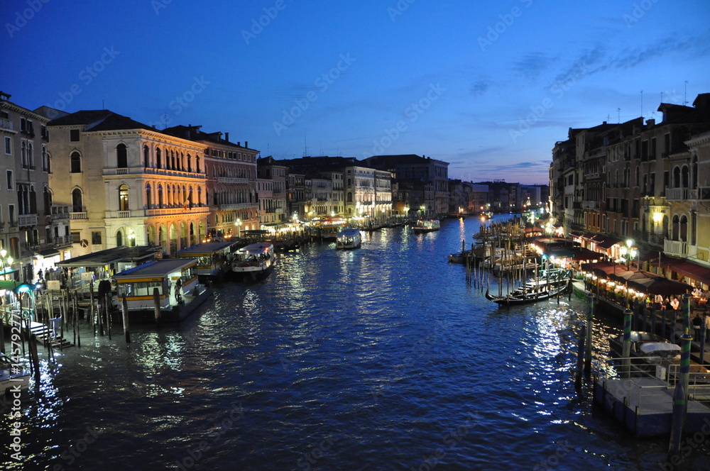 Nightime Grand Canal 