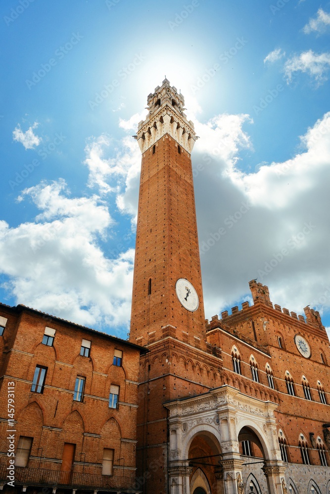 Siena City Hall Bell Tower