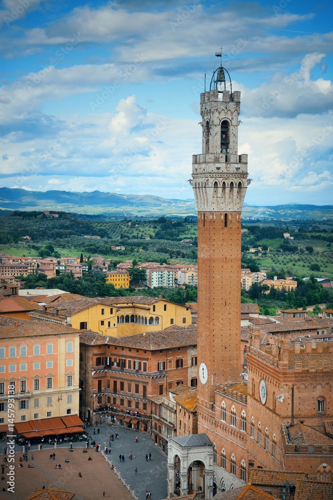 Siena bell tower