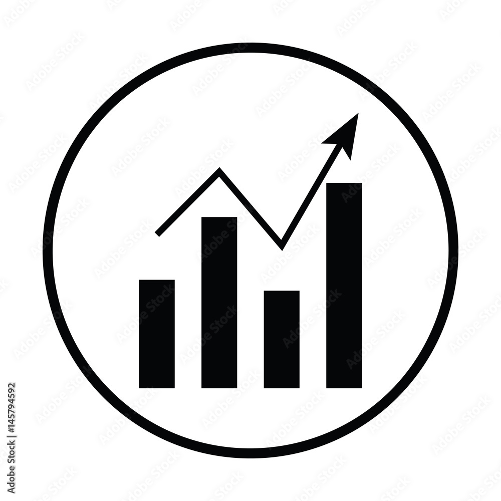 Analytics chart icon Analytics chart icon