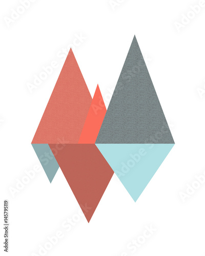Free Download Colored Triangles - GFXLoad