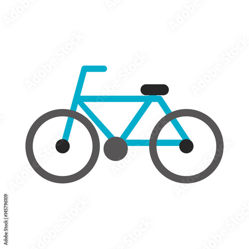 bicycle vehicle isolated icon vector illustration design