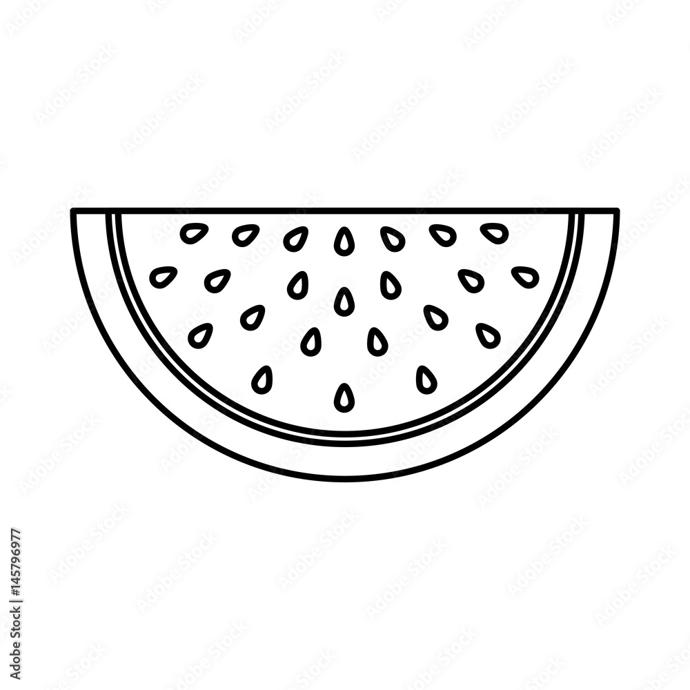 watermelon fresh fruit icon vector illustration design watermelon fresh fruit icon vector illustration design