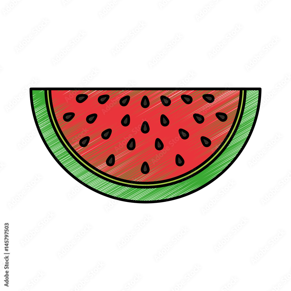 watermelon fresh fruit icon vector illustration design watermelon fresh fruit icon vector illustration design