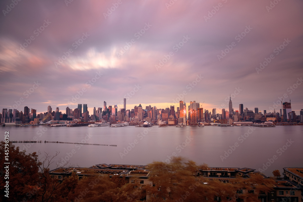 Obraz premium Manhattan midtown skyline