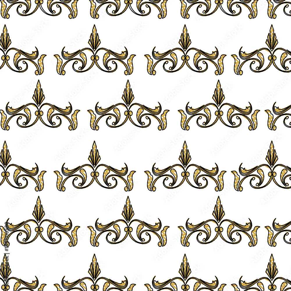 seamless flourishes classic victorian decoration design image vector illustration seamless flourishes classic victorian decoration design image vector illustration