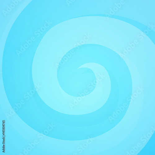 Bright Swirl in Blue Colors