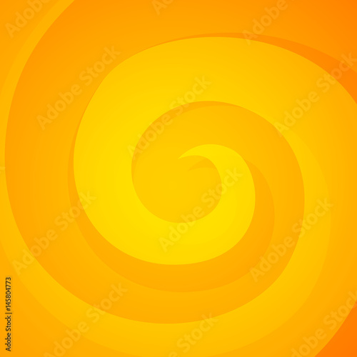 Cartoon Vector Background with Fire Swirl