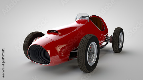 Racing car.3D render © gorbovoi81