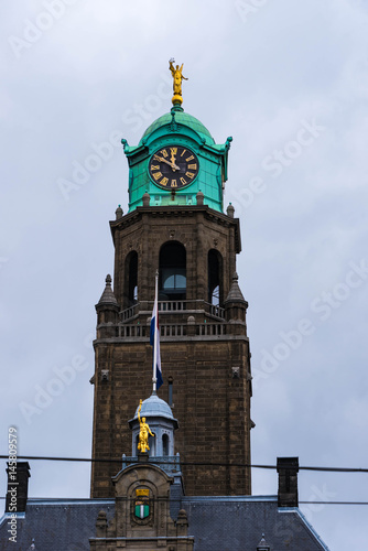 Glockenturm Stadthuis Rotterdam photo