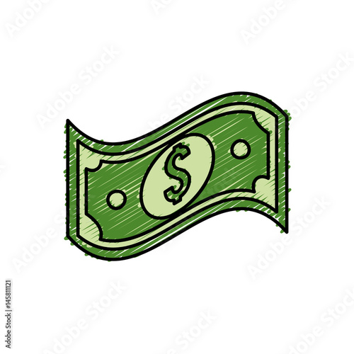 green bill dolar money