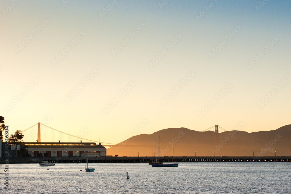 Fototapeta premium The Golden Sunset