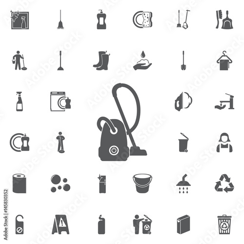 vacuum cleaner icon.