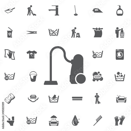 vacuum cleaner icon.