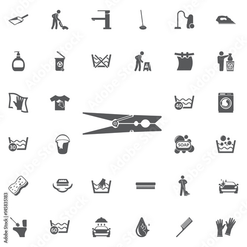 clothes peg icon.
