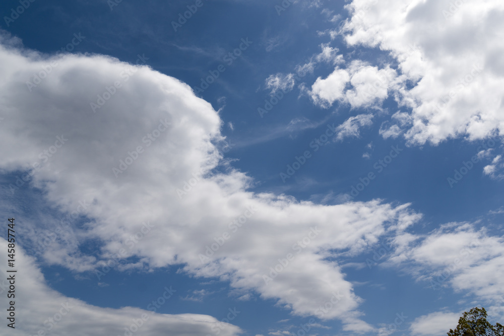 青空　雲