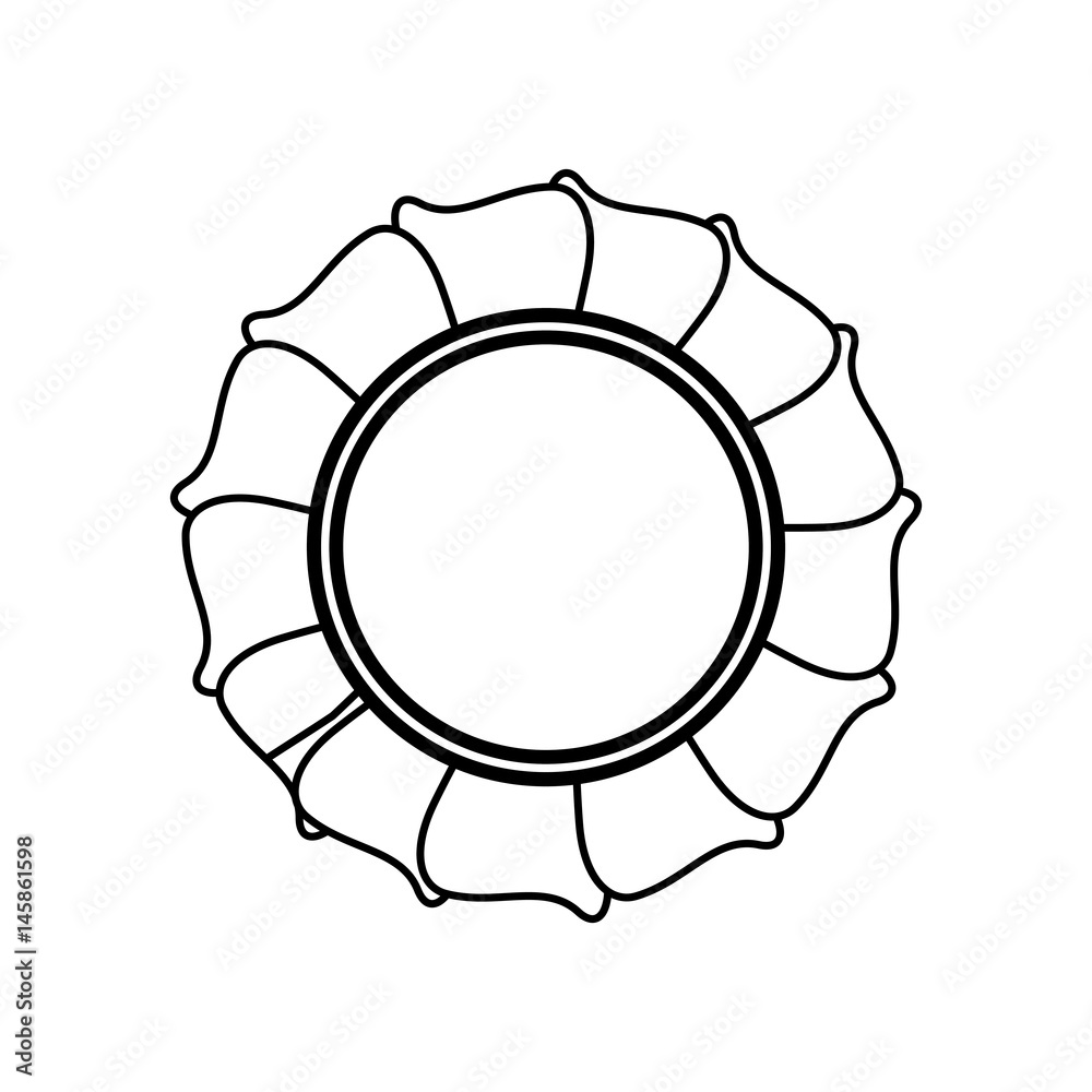 organic quality label icon vector illustration graphic design