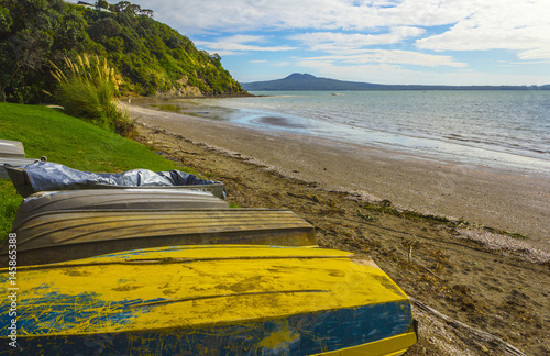 Karaka Bay Beach Auckland New Zealand photo