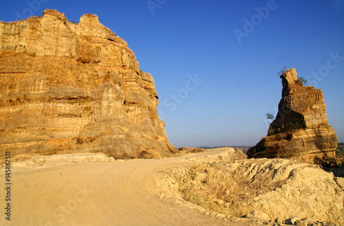 Brown Canyon wich is located in Semarang, Central Java has a beautiful views and stunning rocks formation