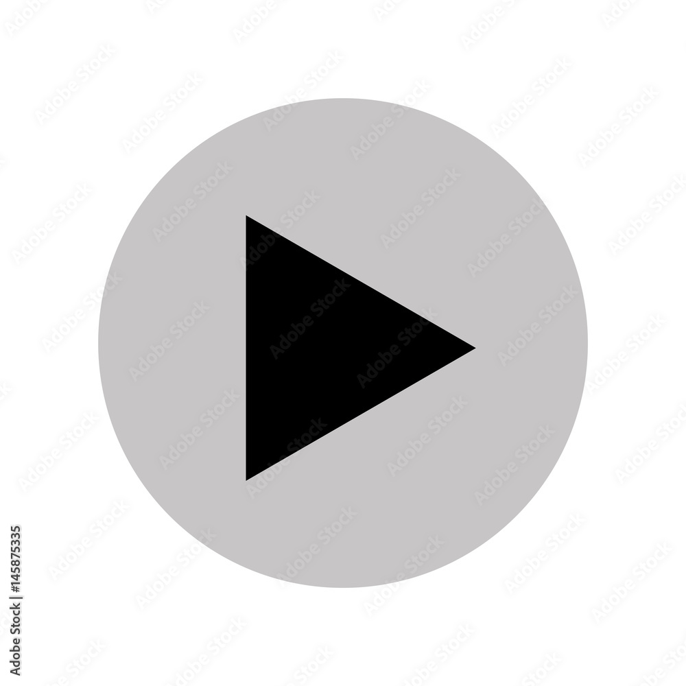 play button media menu vector illustration design play button media menu vector illustration design