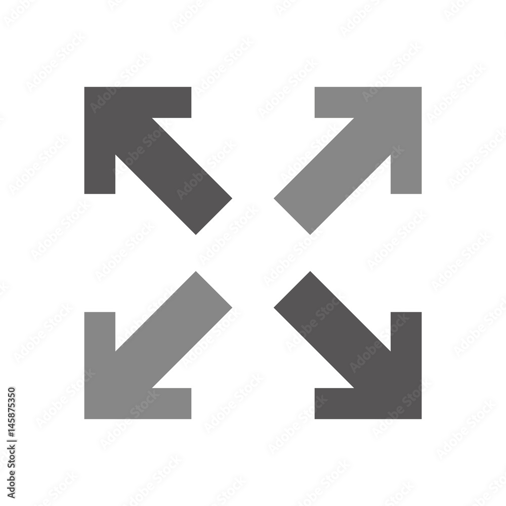 arrows alls directions icon vector illustration design arrows alls directions icon vector illustration design