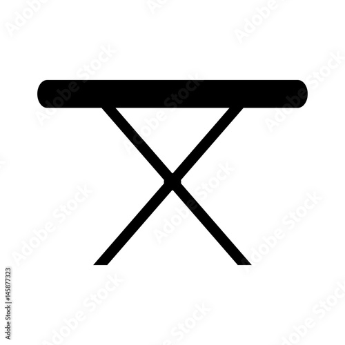 ironing board isolated icon vector illustration design