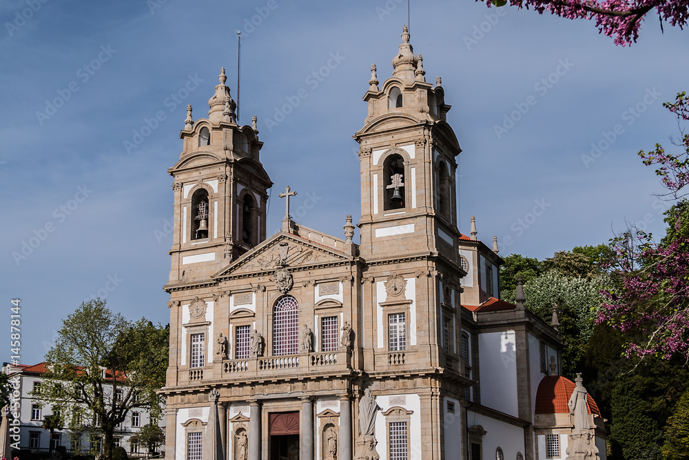 Obraz premium Good Jesus of Mount (Bom Jesus do Monte) Monastery. Braga.