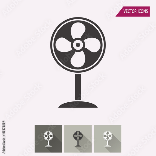 Fan - vector icon.