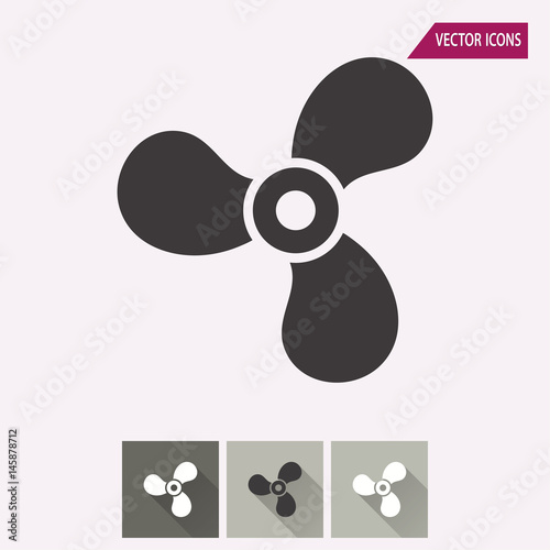 Fan - vector icon.