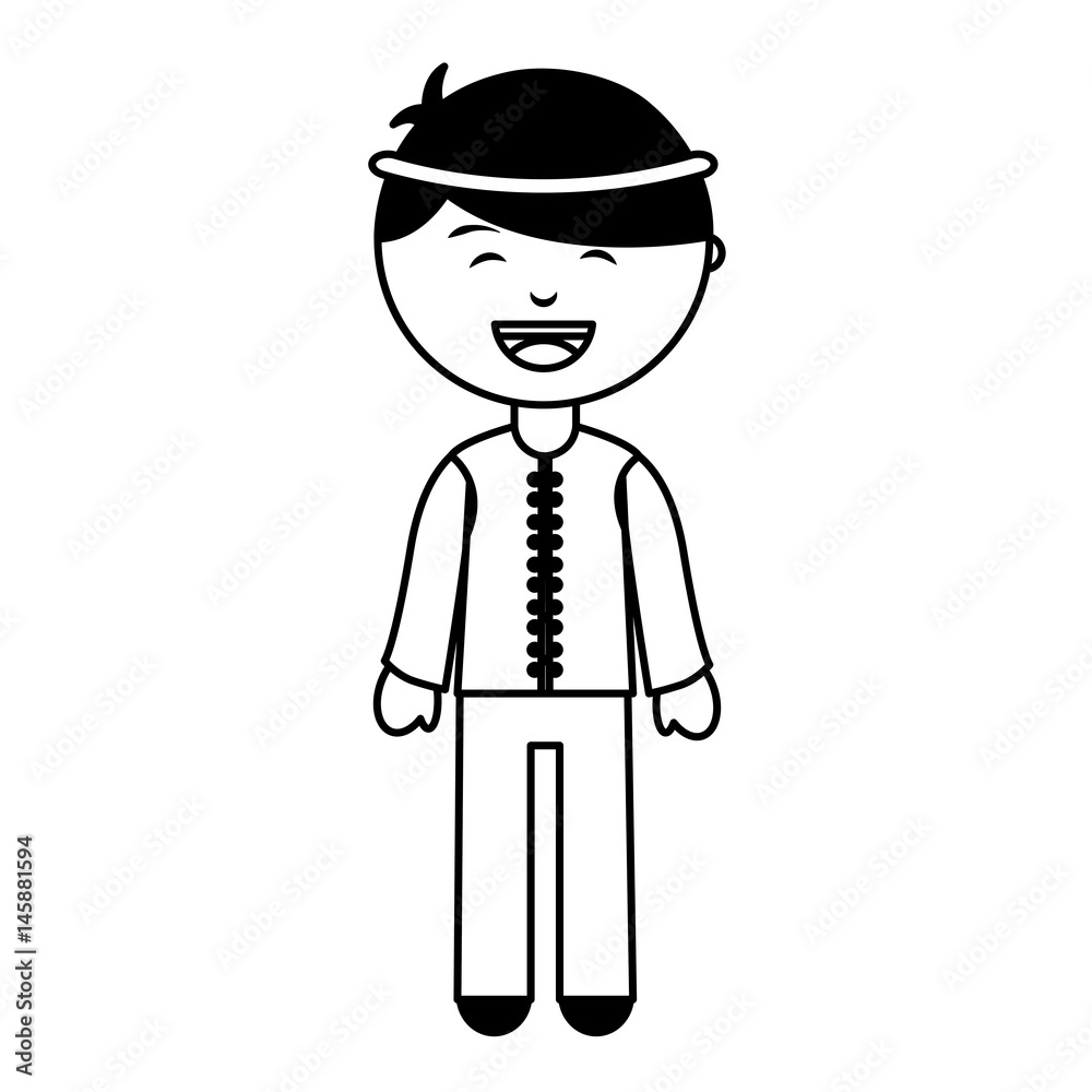 Shepherd manger character icon vector illustration design Shepherd manger character icon vector illustration design