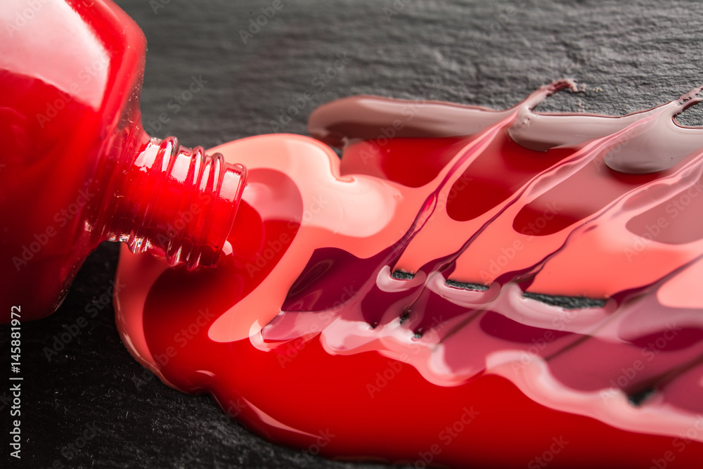 Fototapeta premium Nail polish, nail colour, texture