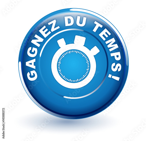 gagnez du temps sur bouton bleu