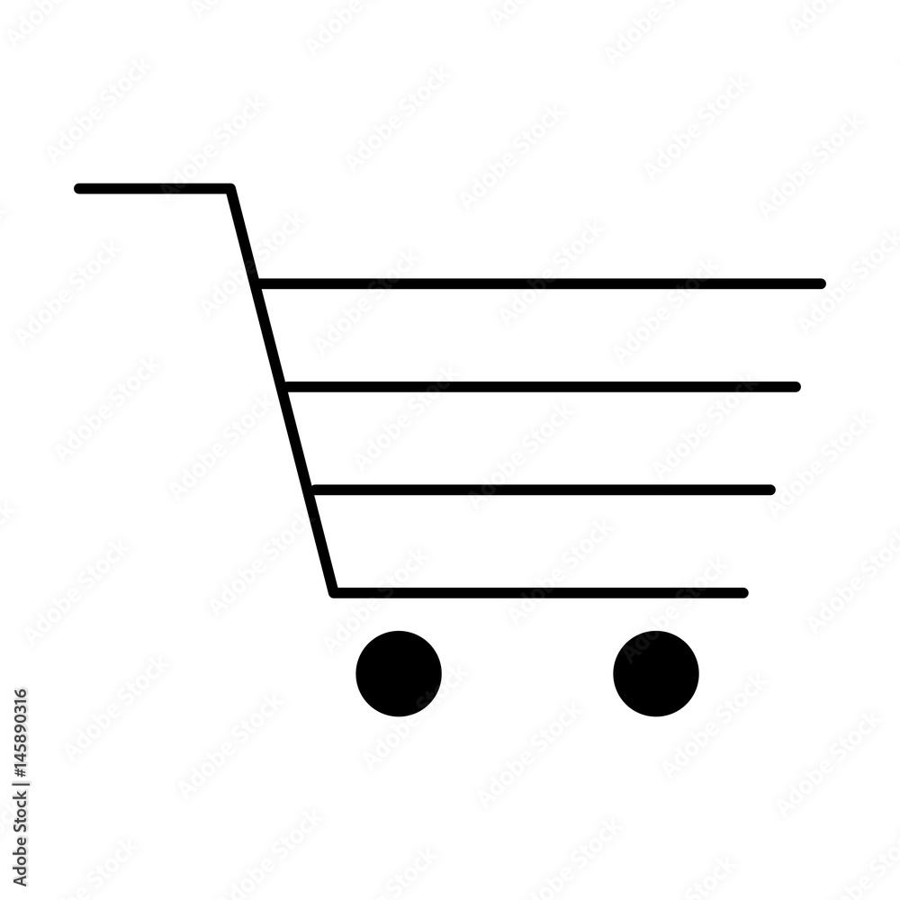 shopping cart isolated icon vector illustration design shopping cart isolated icon vector illustration design