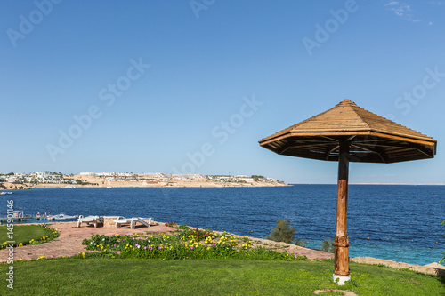 Beautiful view of coastline, Egypt