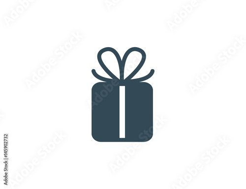 Flat vector gift box presents